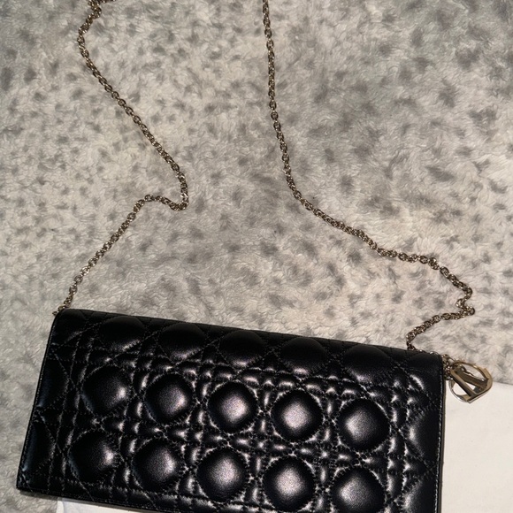 Dior lady dior crossbody bag authentic - Picture 10 of 11